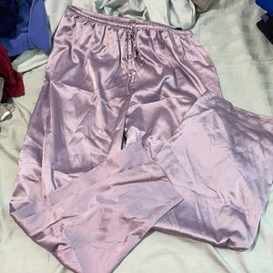 women’s silk lounge set